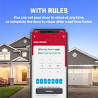 1-1/4 Hpc Smart Compatible Belt Drive Garage Door Opener Wi-Fi Compatibility and Battery Back-Up