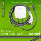 Level 2 EV Charger Station 40 Amp, 208/240 VAC, 9.6 Kw Output 25 Ft. Charging Cable NEMA 14-50P Plug EV40P