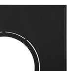 Clayton 40" Round Hammered Aluminum Convertible Gas Fire Pit Table