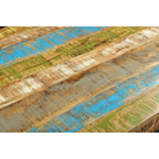 Timbergirl Suman Rustic Multicolor Dining Table