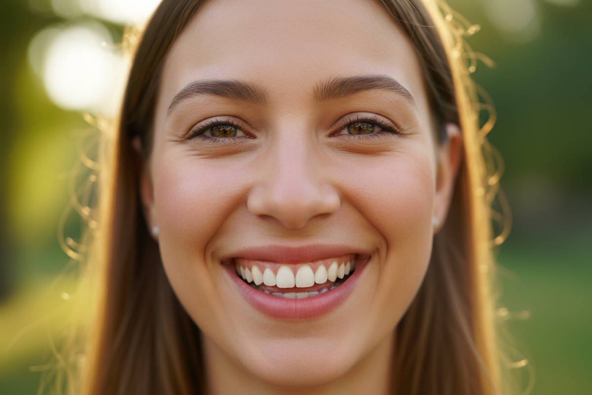 a face smiling