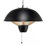 1500W Electric Hanging Patio Heater with IPX4 Waterproof