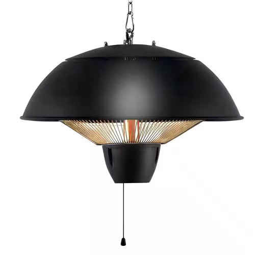 1500W Electric Hanging Patio Heater with IPX4 Waterproof