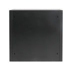 28-Inch Wall Garage Storage Cabinet, Adjustable Shelf, Steel, Black