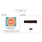 Bromic Heating Platinum Smart-Heat™ Series II 33-Inch 7,900 BTU 240V Electric Patio Heater, 2300W [BH0320003] (SAK42615)