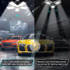 LED Garage Light 8 Pack,160W 16000LM 6500K Garage Light Screw in LED Garage C...