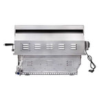 Edgestar 89K BTU 36" Liquid Propane Freestanding LED Lighting Grill Cart With Rotisserie (SAK85914)