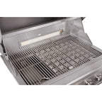 Edgestar 89K BTU 42" Wide Natural Gas Freestanding Grill Cart With Rotisserie And Lighted Knobs (SAK56935)
