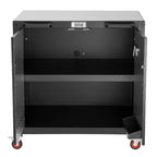 Outdoor Kitchen Series 36" 304 Stainless Steel Freestanding Kitchen Grill Cart with Cabinet