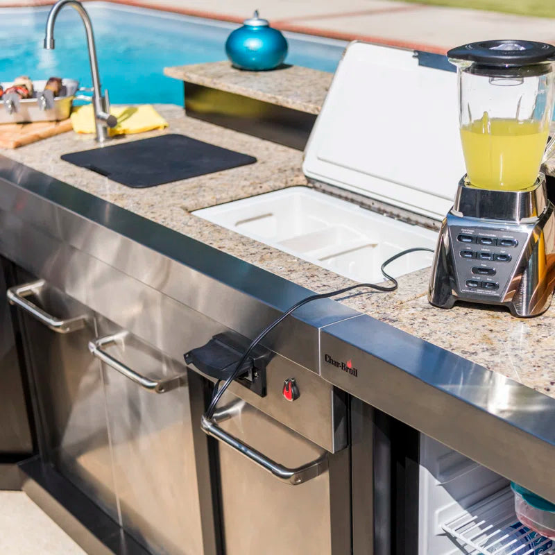 Medallion Series 3-Piece Modular Outdoor Kitchen Set
